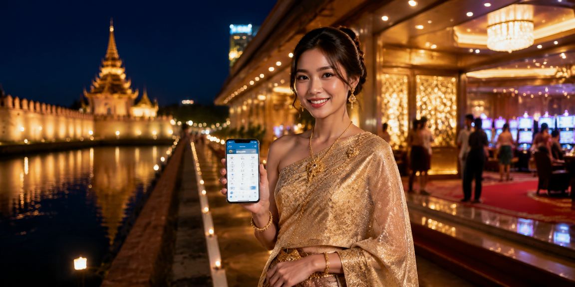 မန္တလေး စေရိုးတော်ကျောက်ပြားရှေ့တွင် ဖုန်းဖြင့် အားကစား ဂိမ်းကစားနေသူ